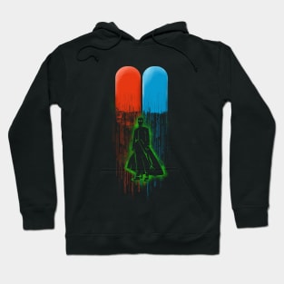 Red Pill, Blue Pill Hoodie